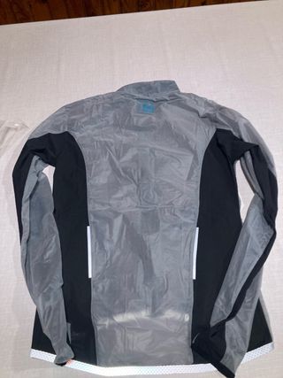 Chaqueta Cortavientos Shimano Negra y Gris