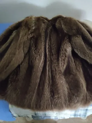 Pelliccia vera di marmotta