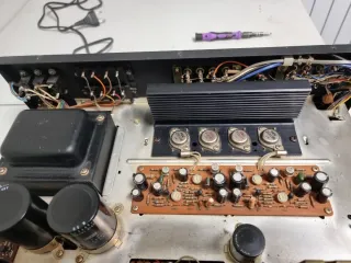 Amplificador Sansui AU-6500 Negro
