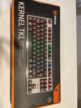 Teclado Krom Kernel TKL RGB Mecánico