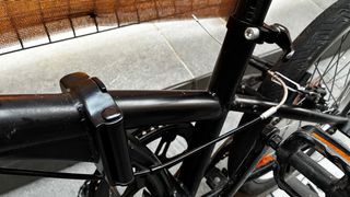 Bicicleta Plegable Negra