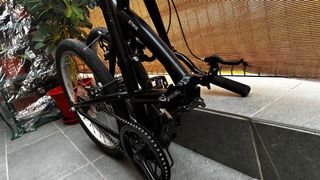 Bicicleta Plegable Negra