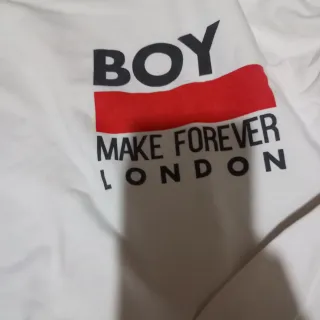 Felpa BOY LONDON bianca