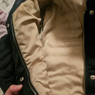 Piumino Trussardi Jeans donna nero beige