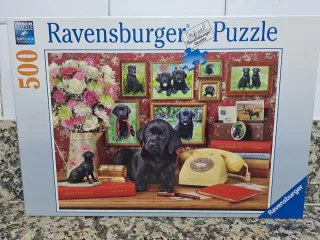 Puzzle Ravensburger 500 piezas Perros Labrador