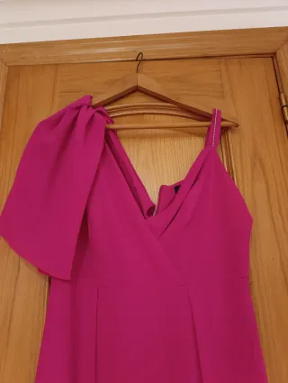 Vestido largo fucsia Casting Talla 40