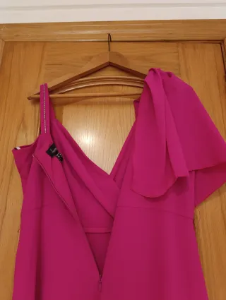 Vestido largo fucsia Casting Talla 40