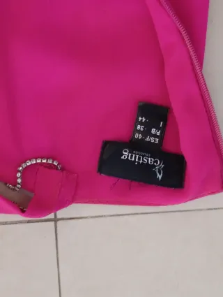 Vestido largo fucsia Casting Talla 40