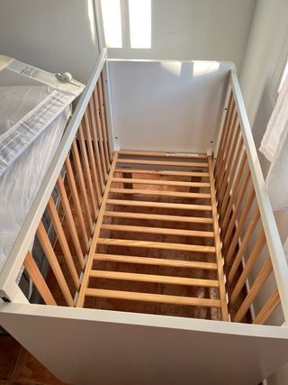 Culla nordica bianca