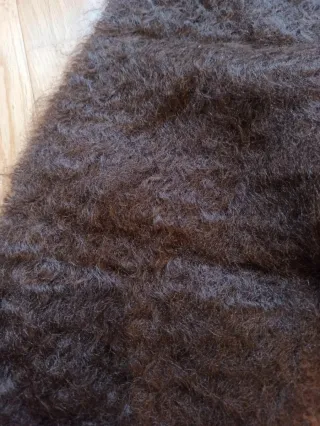 Bufanda Ezcaray Mohair Lana Marrón