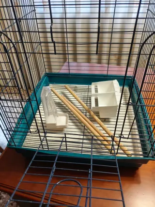 Jaula grande para pájaros