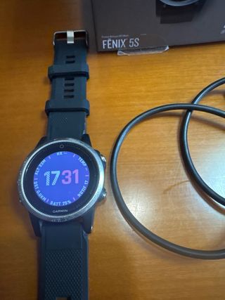 Orologio Garmin Fenix 5S Nero/Argento