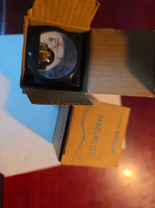 2 Medidores Corriente Voltaje AC 20V