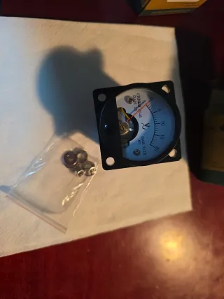 2 Medidores Corriente Voltaje AC 20V