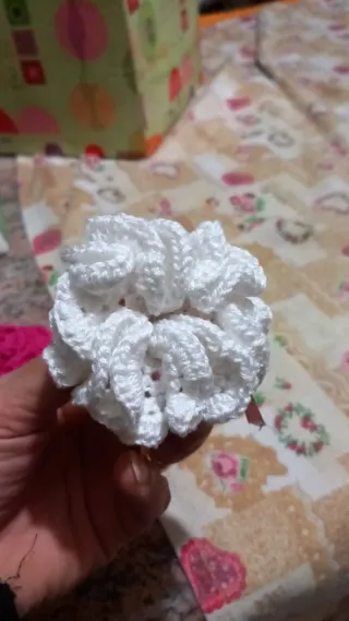 Bomboniera tutu' uncinetto bianca