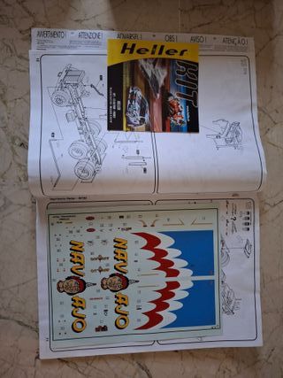 Maqueta Camión americano Peterbilt 359 Heller 1/43