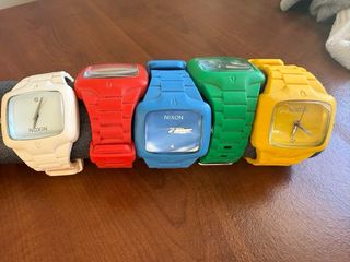 Collezione 5 Orologi Nixon Rubber Player