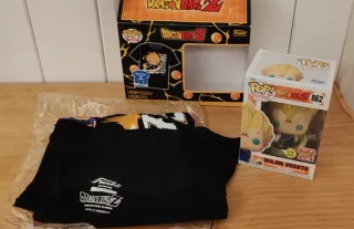 Funko Pop Majin Vegeta 862 + Camiseta Dragon Ball