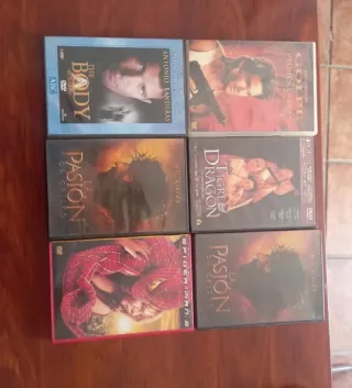 Lote 5 Películas DVD Acción/Drama