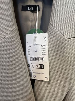 Americana C&A Beige Talla L