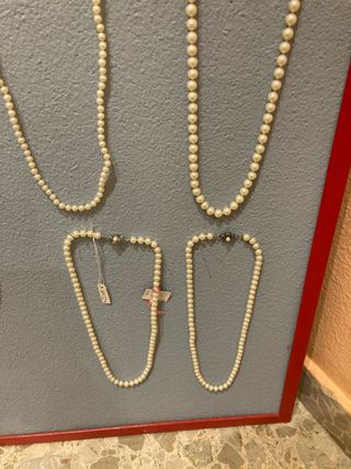 Collane di perle di varie misure