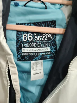 Abrigo Tribord blanco