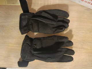 Guantes de moto negros unik c58 sin usar