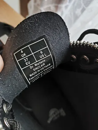 Dr. Martens Stivaletti Neri Zip