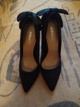 Zapatos de salón negros estilo coreano