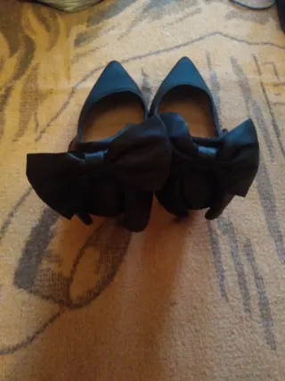 Zapatos de salón negros estilo coreano