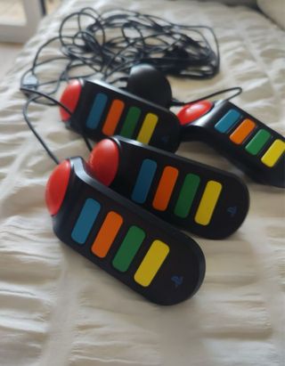 4 Mandos Buzz PS2 Sony