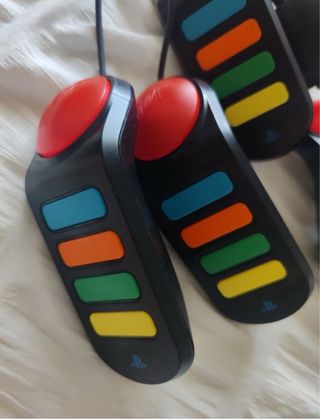 4 Mandos Buzz PS2 Sony