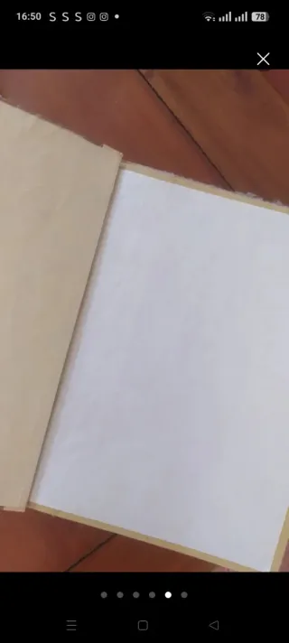 Álbum de fotos artesanal