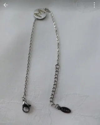 Bracciale Acciaio lettera M