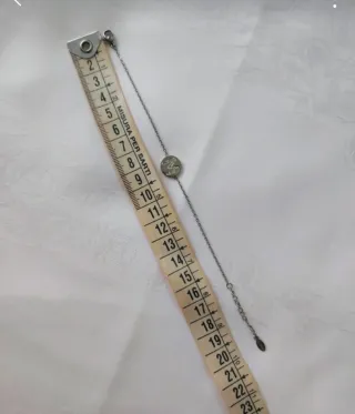 Bracciale Acciaio lettera M