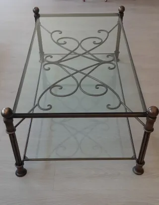 Mesa de centro cristal