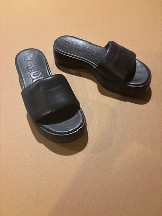 Sandalias Bimba y Lola Piel Negras