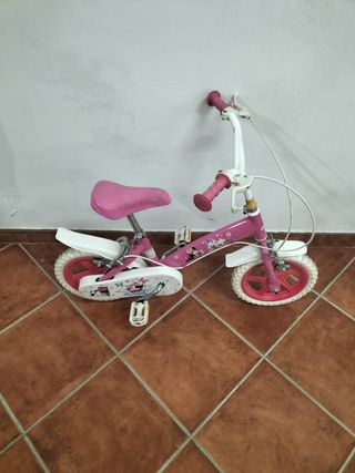 Bicicleta infantil rosa