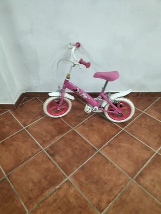 Bicicleta infantil rosa