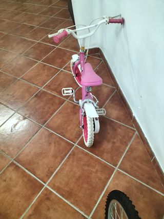 Bicicleta infantil rosa