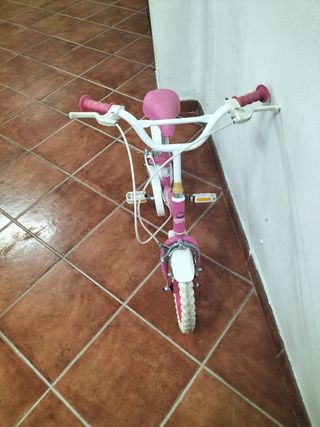 Bicicleta infantil rosa