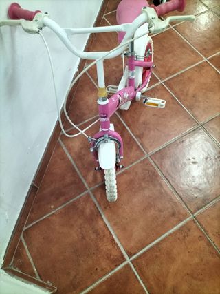 Bicicleta infantil rosa