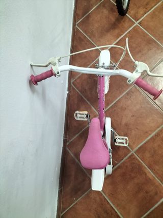 Bicicleta infantil rosa