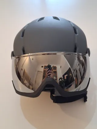 Casco sci Wedze Decathlon con visiera taglia 5