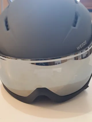 Casco sci Wedze Decathlon con visiera taglia 5