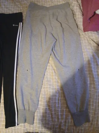 Conjunto Adidas y Nike Negro y Gris