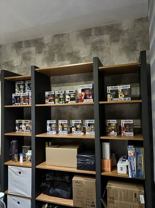 Estantería grande madera