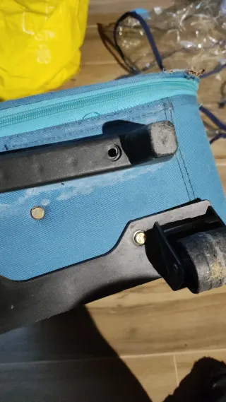 Maleta infantil Eureka Kids azul y verde