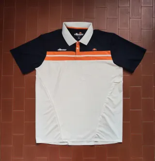 Ellesse Sport Polo Tecnica Uomo taglia XL bianco