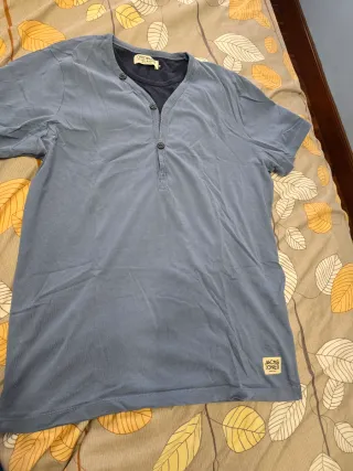 Camiseta Jack & Jones Azul Talla M